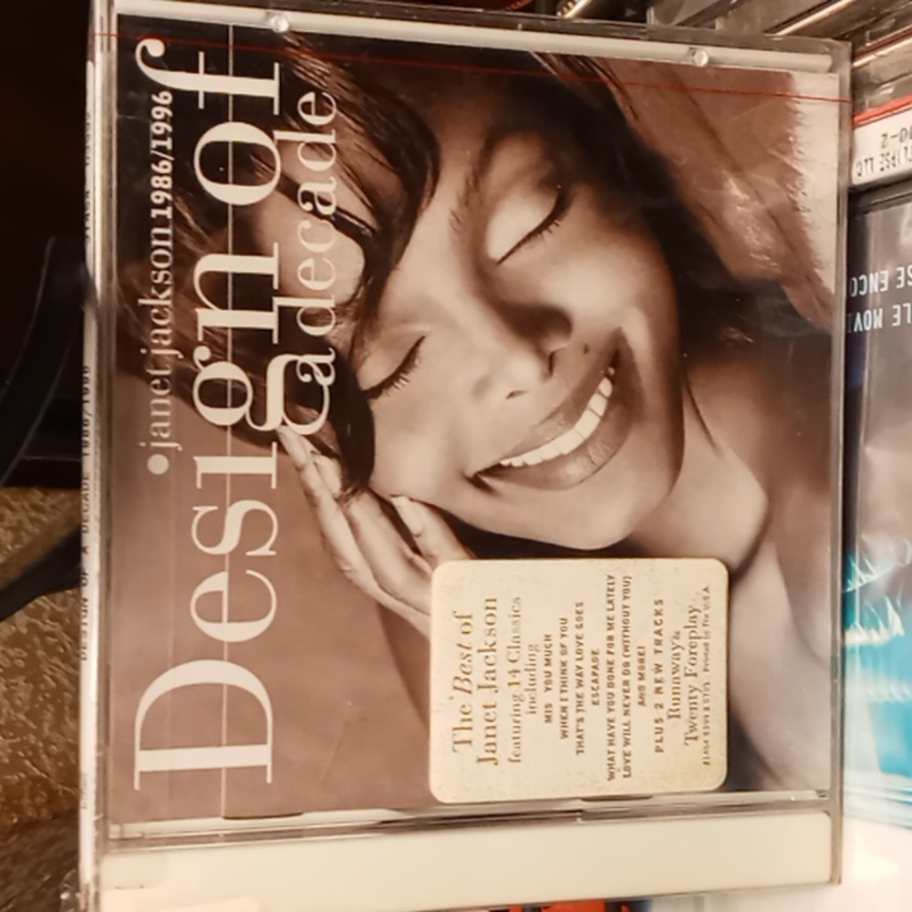 Janet Jackson CD - Design Of A Decade 1986/1996